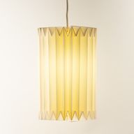 Scandinavische Geplooide Papieren Wandlamp
