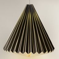 Warme Geometrische Papieren Lampenkap