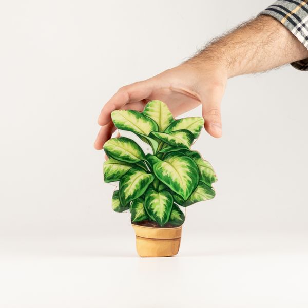 Houten Huisplanten – Mini Jungleplant