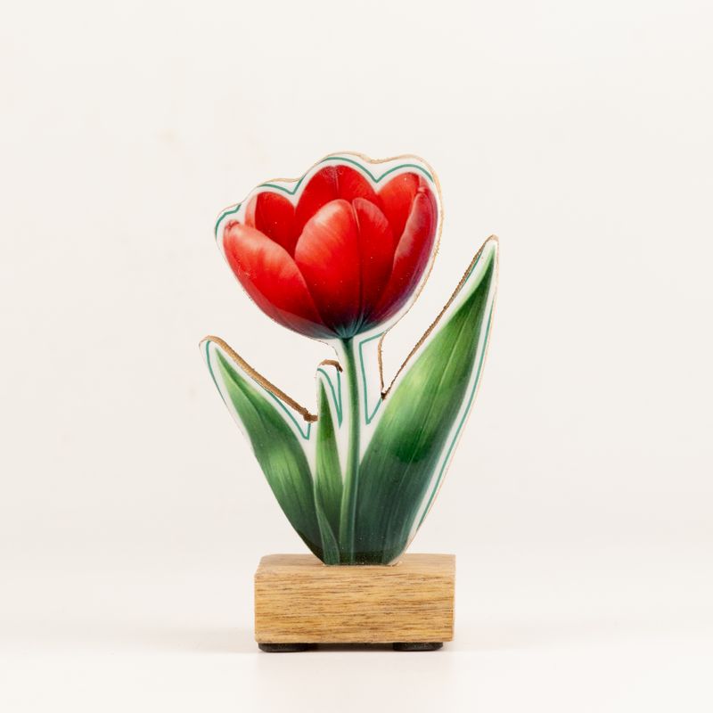 Houten Huisplanten – Mini Tulp