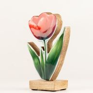 Houten Kamerplanten – Middelgrote Tulp