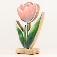 Houten Huisplanten – Grote Tulp