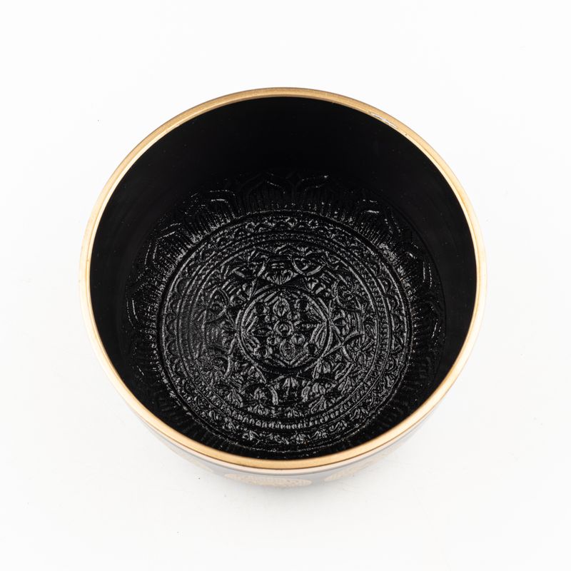 Zwarte Zodiak Schalen – Set van 3 – 15 cm, 19 cm, 20 cm