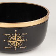 TRUE NORTH – Zwarte Klankschaalset – 15x7,5 cm