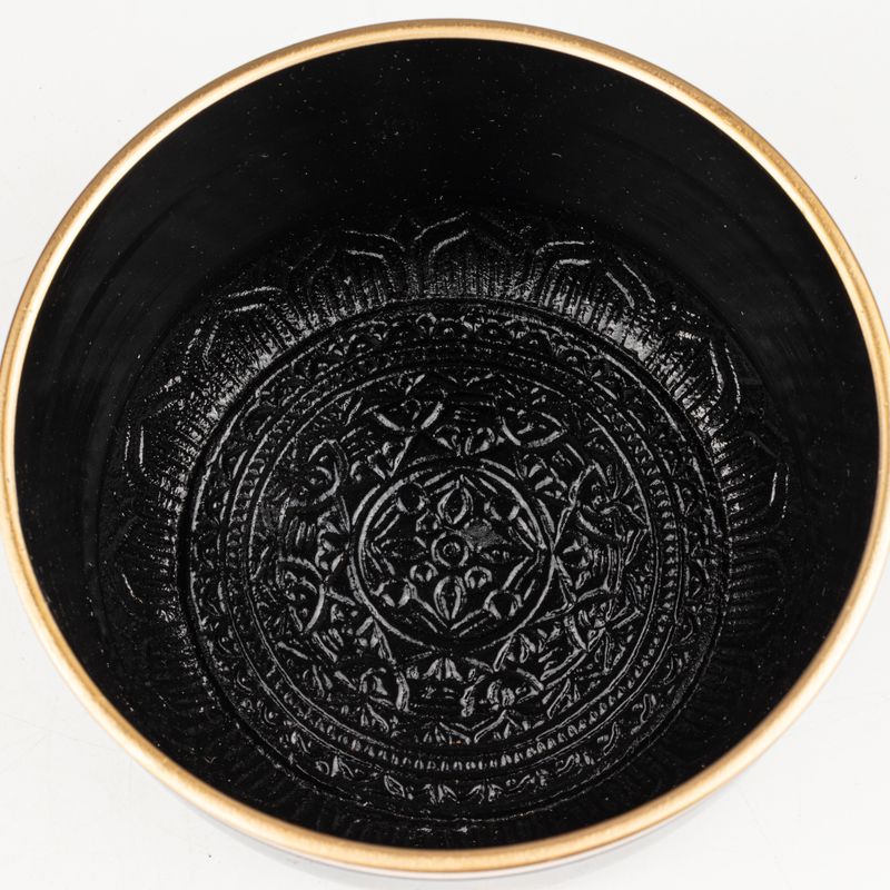 TRUE NORTH – Zwarte Klankschaalset – 15x7,5 cm