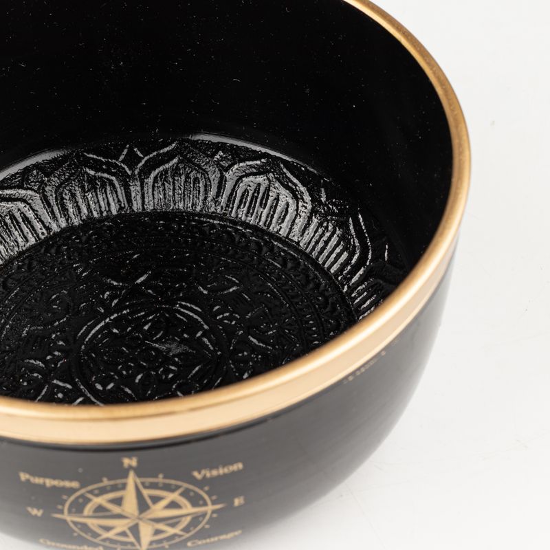 TRUE NORTH – Zwarte Klankschaalset – 15x7,5 cm