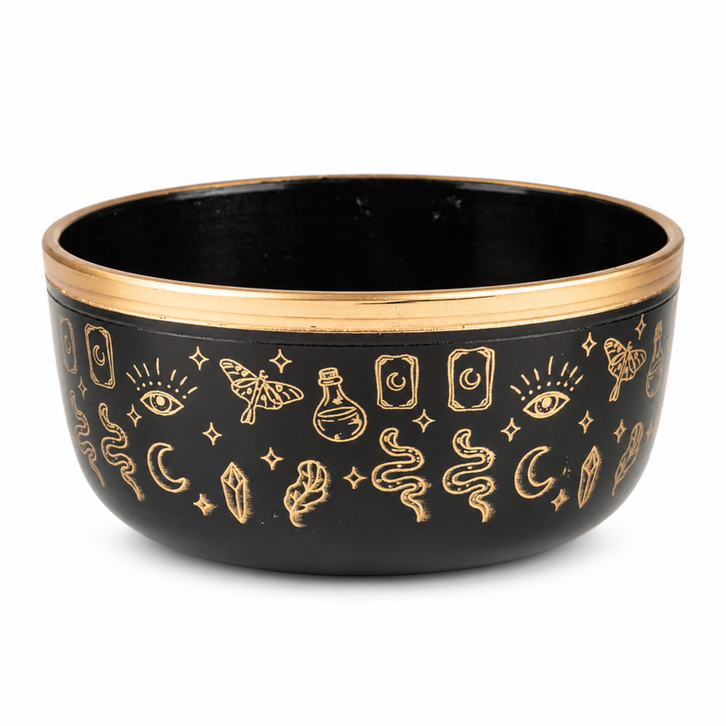 ALIGN – Zwarte Klankschaalset – 15x7,5 cm