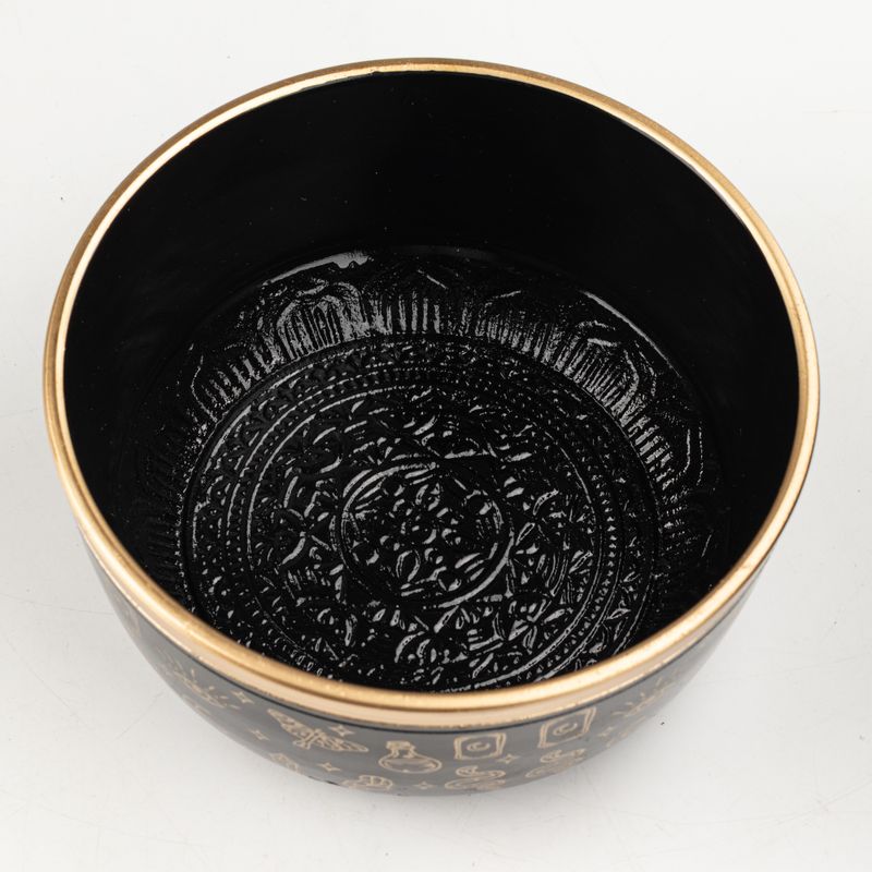 ALIGN – Zwarte Klankschaalset – 15x7,5 cm