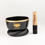 FOCUS – Zwarte Klankschaalset – 15x7,5 cm