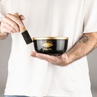 FOCUS – Zwarte Klankschaalset – 15x7,5 cm