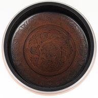 Grote Klankschaal – Pruim – 32x15 cm – Design 2