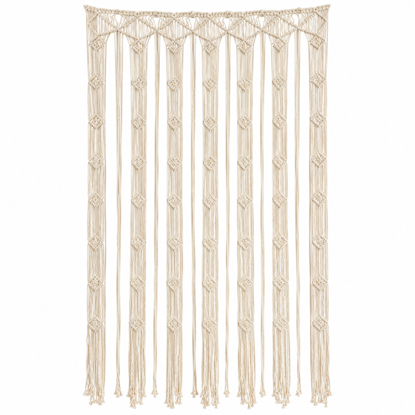 Macramé Gordijn - Natuurlijk