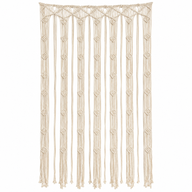 Macramé Gordijn - Naturel