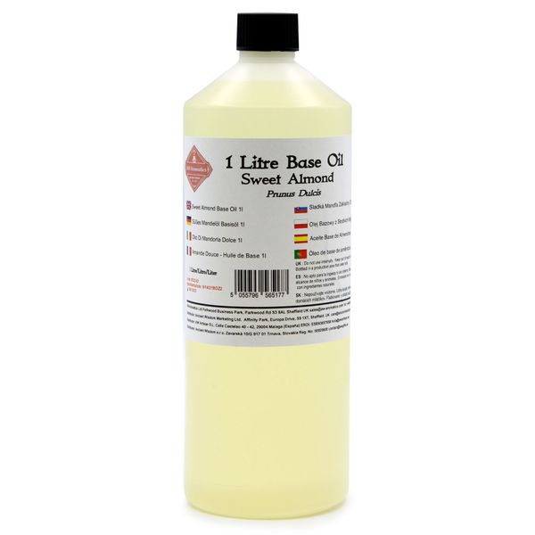 Basis Olie - Zoete Amandel Olie - 1 Liter