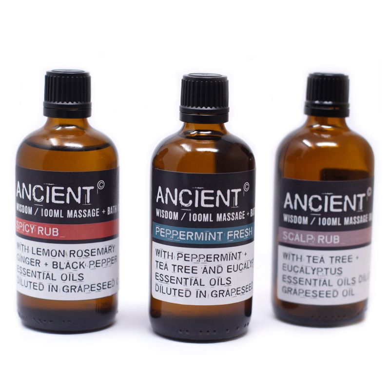 Massageolie - Pepermunt Verfrissend - 100ml