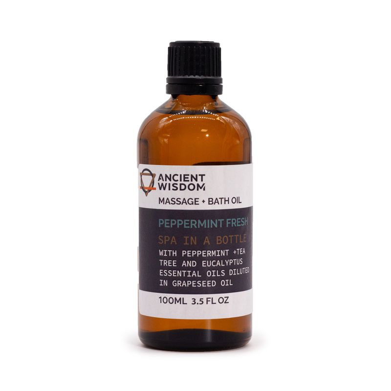 Massageolie - Pepermunt Verfrissend - 100ml