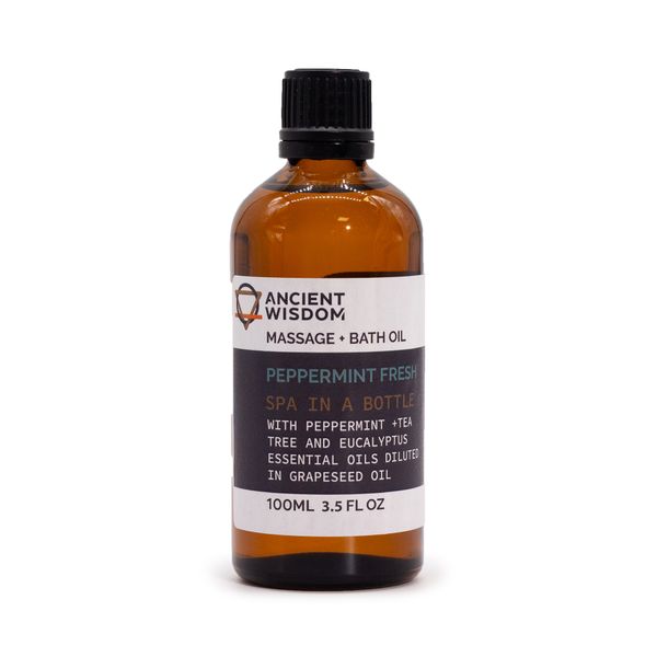 Massageolie - Pepermunt Verfrissend - 100ml