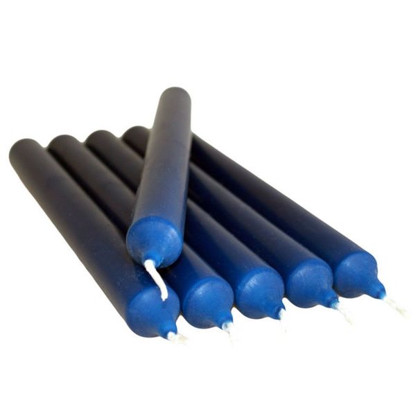 Diner Kaarsen - Donker Blauw -100st