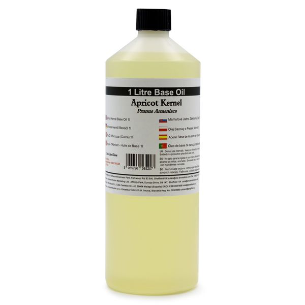 Basis Olie - Abrikozenpit Olie - 1 Liter