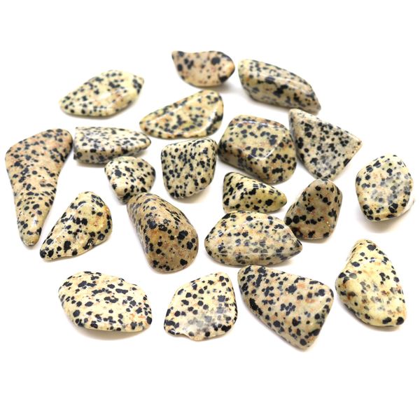 Gepolijste Tuimel Stenen - Large - Dalmatische steen