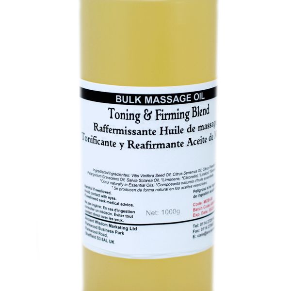 Massage & Bad Olie - 1kg - Verstevigend