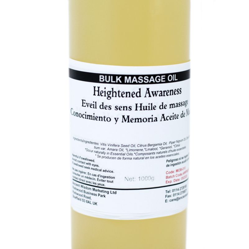 Massage & Bad Olie - 1kg - Stemmingsverhogend