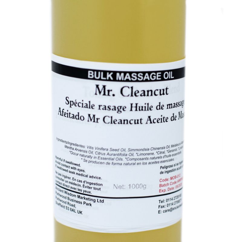 Massage & Bad Olie - 1kg - Mr Cleancut Scheren