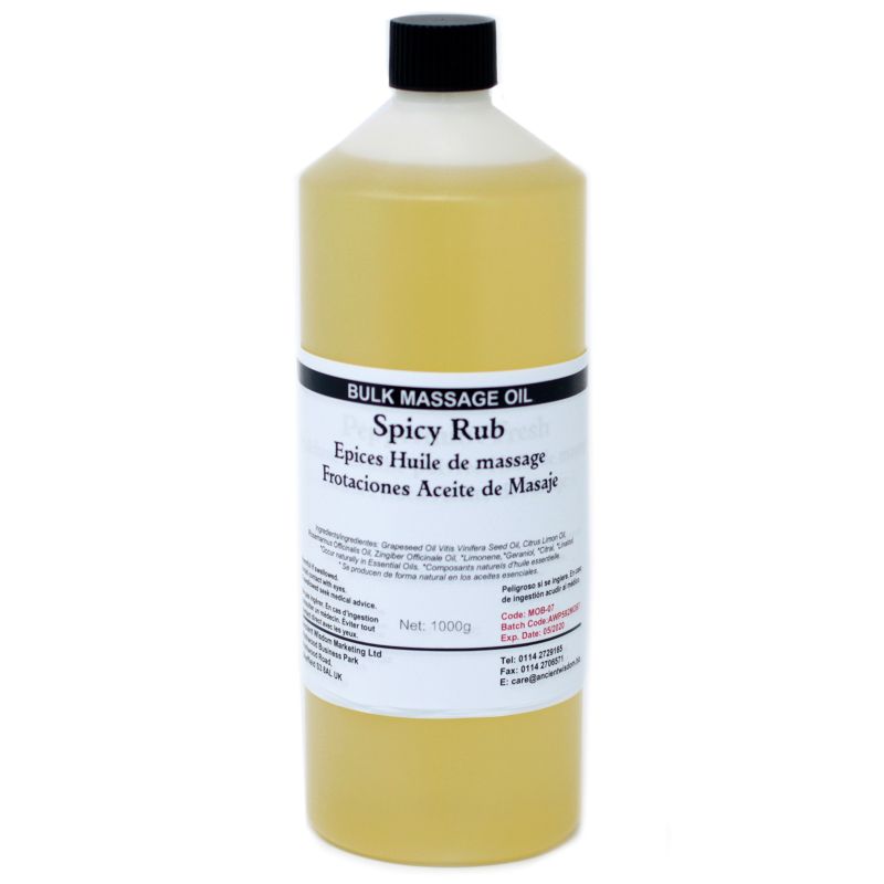 Massage & Bad Olie - 1kg - Pittige Mix