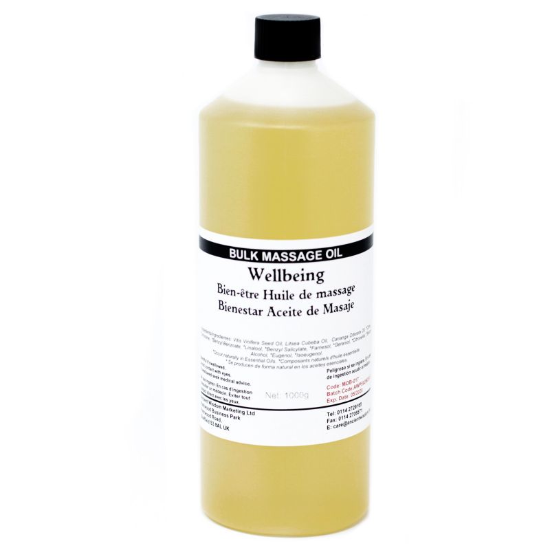 Massage & Bad Olie - 1kg - Welzijn