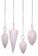 Magische Edelstenen Pendel - Sneeuw Quartz