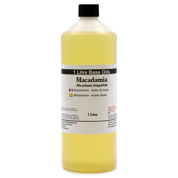 Basis Olie - Macadamia Olie - 1 Liter