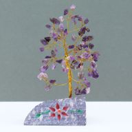 Indiase Edelstenen Boom - Amethist - 80 Stenen