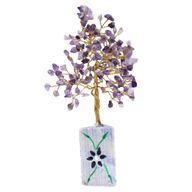 Indiase Edelstenen Boom - Amethist - 160 Stenen