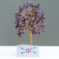 Indiase Edelstenen Boom - Amethist - 320 Stenen