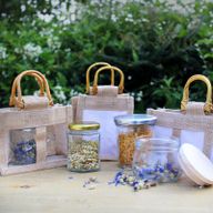 100% natuurlijk Cadeauzakje - drie potten