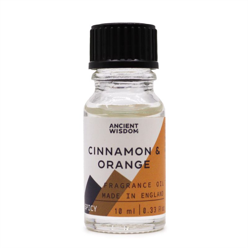 Huis Parfum/Geur Olie - 10ml - Kaneel & Sinaasappel