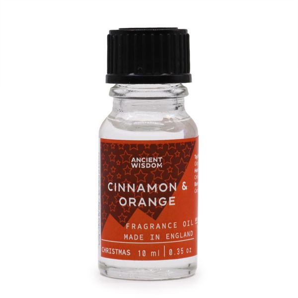 Huis Parfum/Geur Olie - 10ml - Kerst Kaneel & Sinaasappel