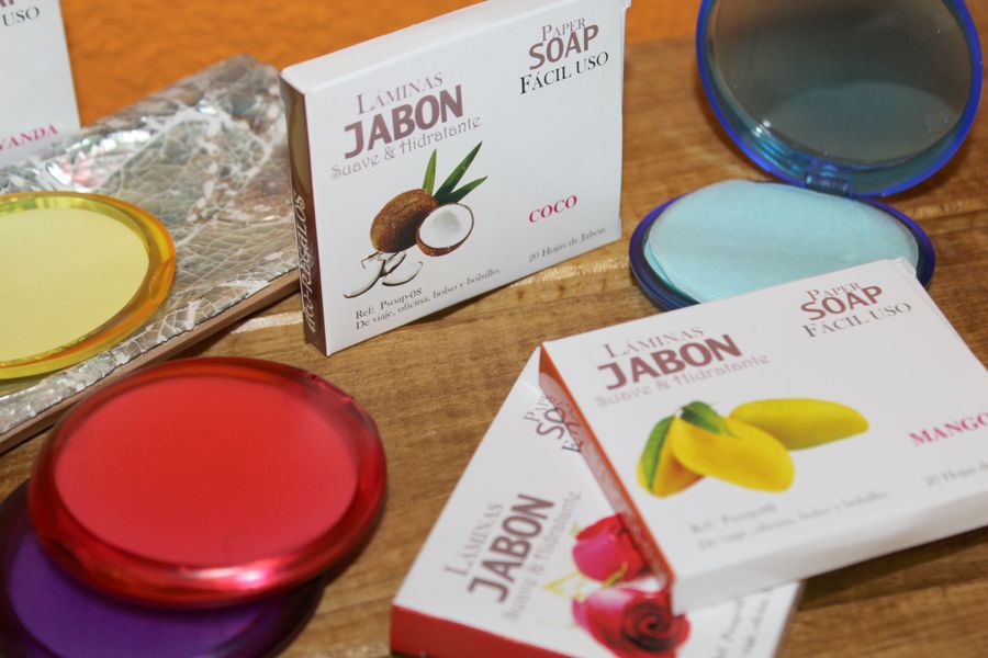 Papieren Zeep Doekjes - Aardbei