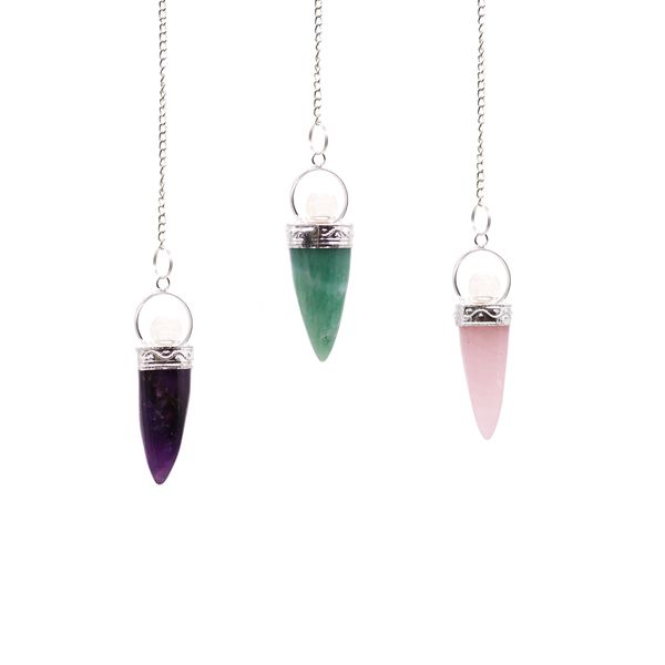 Kegel & Zilveren Ring Pendel (gesorteerd)