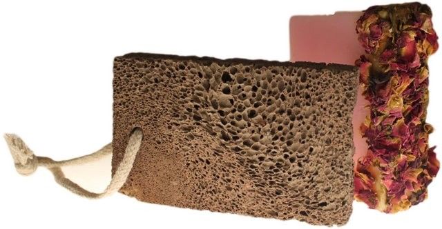 Vulkanische Lava Puimsteen -Rechthoekige Vorm