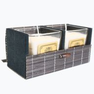 Bamboe Cadeaudoos - Twee Compartimenten