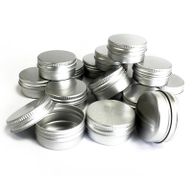 Aluminium Blikje met Schroefdeksel - 38x19mm - Inhoud 10ml