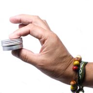 Aluminium Blikje met Schroefdeksel - 38x19mm - Inhoud 10ml