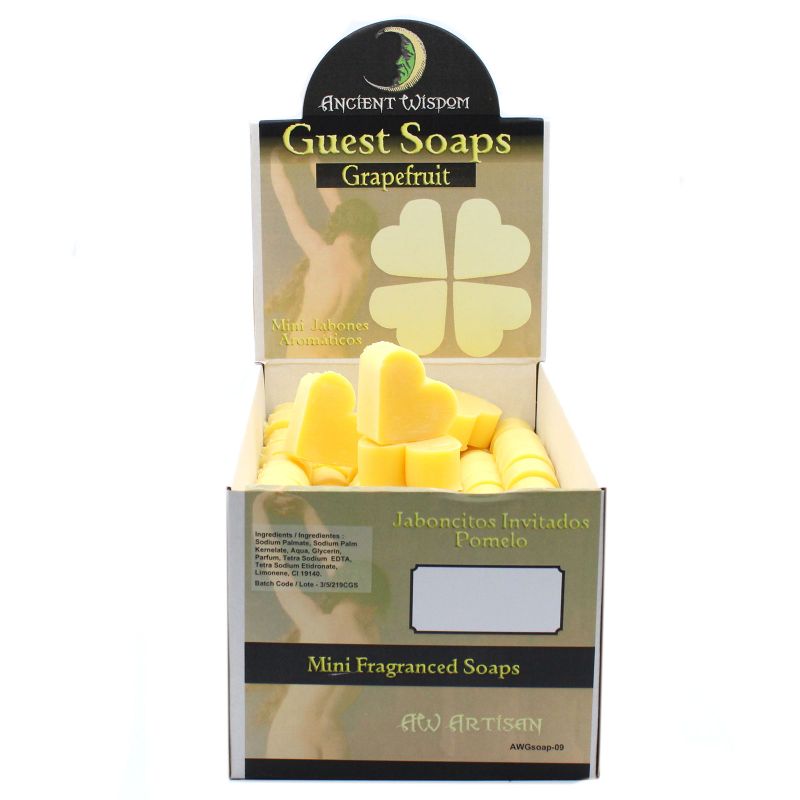 Hartvormige Gasten Zeep - Grapefruit