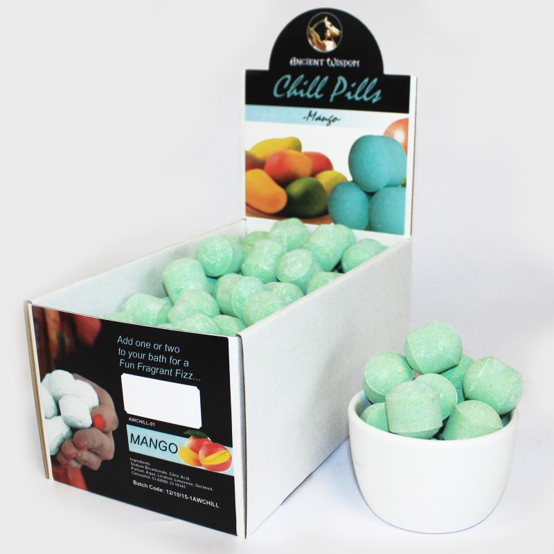 1.3Kg Doos Mini Bad Bom Pillen - Mango