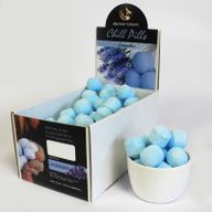 1.3Kg Doos Mini Bad Bom Pillen - Lavendel