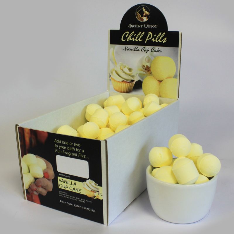1.3Kg Doos Mini Bad Bom Pillen - Zoete Vanille