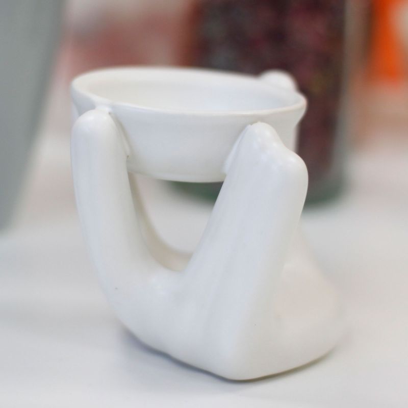 Helpende Hand Oliebrander - Wit