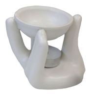 Helpende Hand Oliebrander - Wit