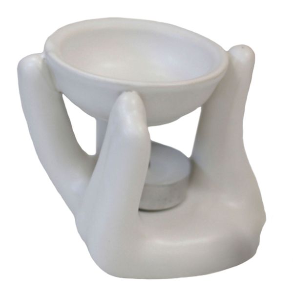 Helpende Hand Oliebrander - Wit